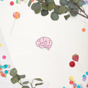 Brain sticker